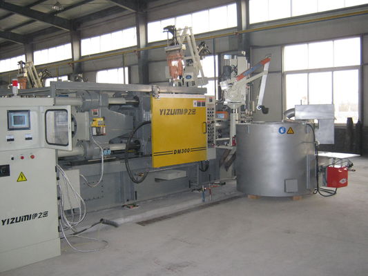 Tipo inmóvil horno fusorio de aluminio industrial de plata de aluminio 800KG del horno de crisol
