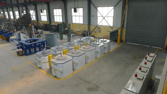 Horno fusorio de aluminio 1200KG