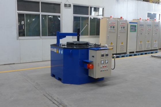 980 grados que inclinan el derretimiento óptimo de aluminio del horno fusorio del crisol para la fundición