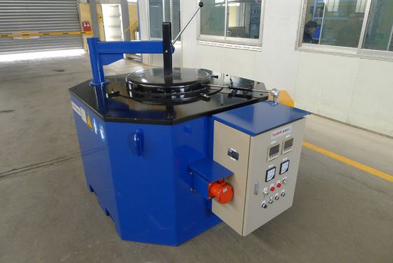 980 grados que inclinan el derretimiento óptimo de aluminio del horno fusorio del crisol para la fundición