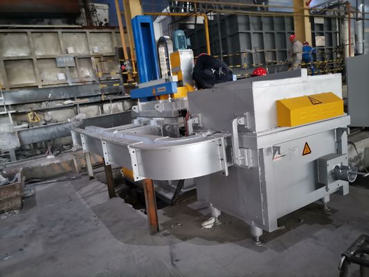 Unidad de desgasificación rotativa en línea controlada por PLC para un rendimiento de fundición superior