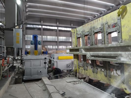 Unidad de desgasificación rotativa en línea controlada por PLC para un rendimiento de fundición superior