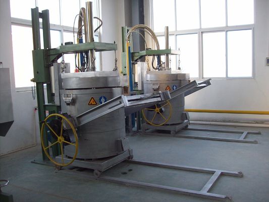 Metal que vierte la capacidad de aluminio fundida de las cucharones 3000KG de la transferencia para las líneas del lanzamiento de aluminio