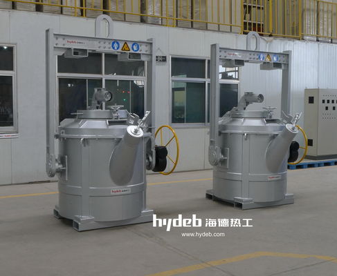 Metal que vierte la capacidad de aluminio fundida de las cucharones 3000KG de la transferencia para las líneas del lanzamiento de aluminio