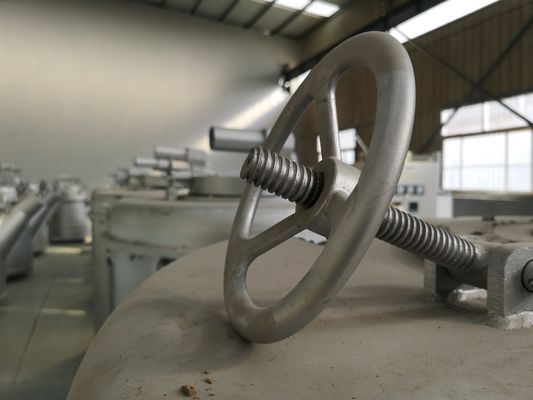 Transferencia lisa y precisa de cucharas de aluminio fundido Aumento de la temperatura superficial ≤ 50 °C