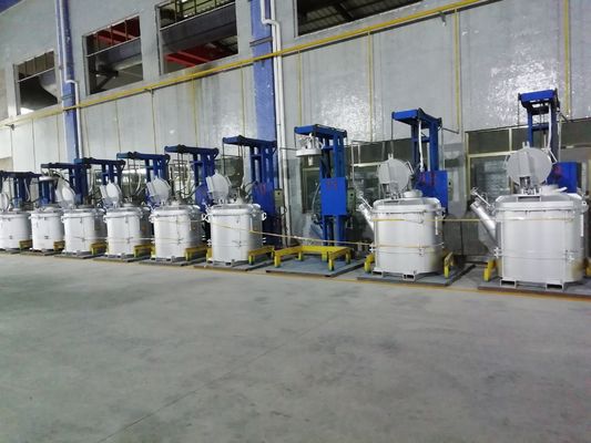 Las cucharones de aluminio fundidas de la transferencia de la fundición de la carretilla elevadora de la tetera 1200KG con vierten el canalón
