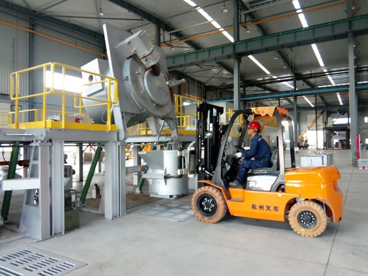 Horno de retención de aluminio de tipo montacargas para mejorar la eficiencia del aluminio fundido