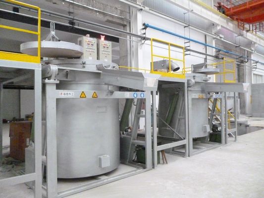 La máquina de aluminio del horno fusorio de la tenencia del LPG 900C a presión el fundición de la alta utilización