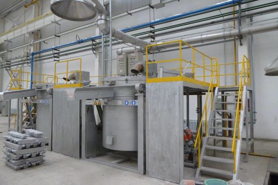 600 kilogramos el NG precioso de aluminio del horno de la fusión del metal de 950 grados que se consideraba encendieron