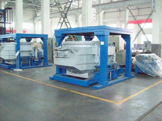 800KG tipos de aluminio de fuel del horno fusorio de 950 grados para el bastidor