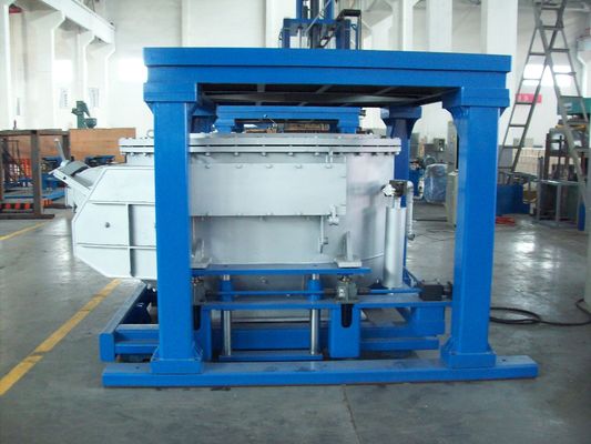 800KG tipos de aluminio de fuel del horno fusorio de 950 grados para el bastidor