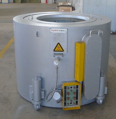 Horno de crisol de aluminio de plata 900KG