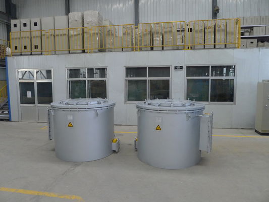 Horno de fusión de la resistencia 1000kg del moho y que se sostiene de aluminio 950C de la refinería de petróleo