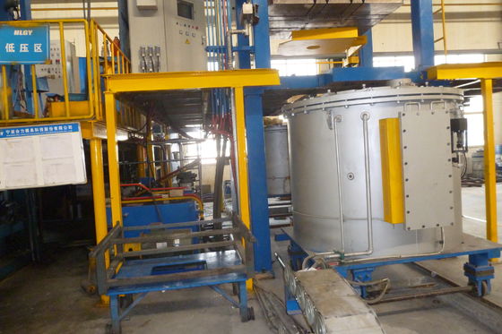 Horno de fusión de la resistencia 1000kg del moho y que se sostiene de aluminio 950C de la refinería de petróleo