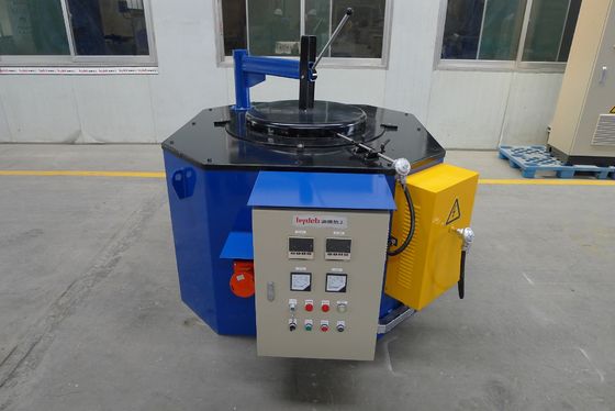 200KG horno de crisol de aluminio de 950 grados para el lingote de fusión de aluminio