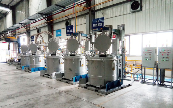 sistema Heater Machine Low Energy Consumption eléctrica del precalientamiento de la cucharón 0.7MPa