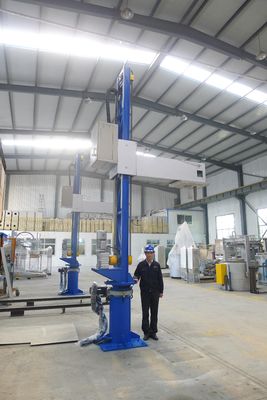 desgasificación al vacío del proceso de refinamiento de 15L/Min Stationary Type Rotary Aluminium del acero
