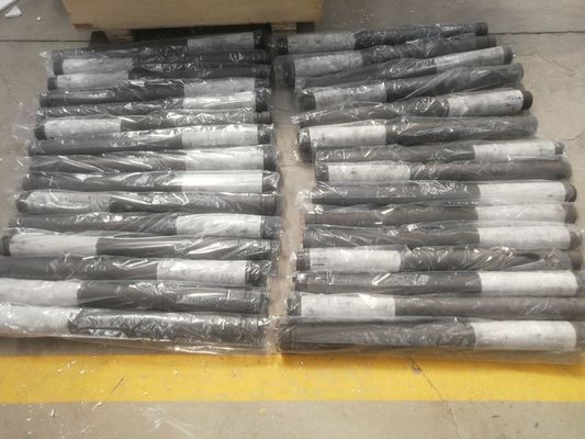 Rotor de los ejes del diseño del grafito de 80 X de 700M M Arbon para la desgasificación de aluminio
