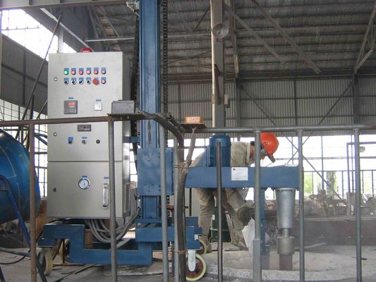 Proceso de unidad de desgasificación rotatorio de 600 RPM para refinar el ventilador de aluminio del aire de enfriamiento