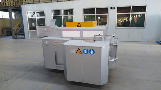 tipo horno eléctrico del baño 800KG moldeable del nudo para la tenencia de aluminio en HPD