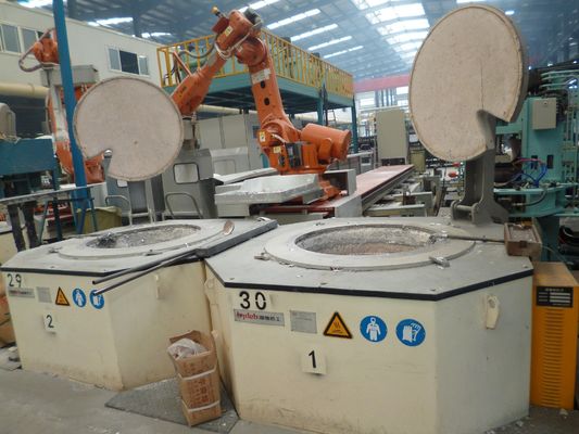 Pedazo de aluminio de Grey Twins 0.30MPa que derrite el horno eléctrico industrial 3500 kilogramos