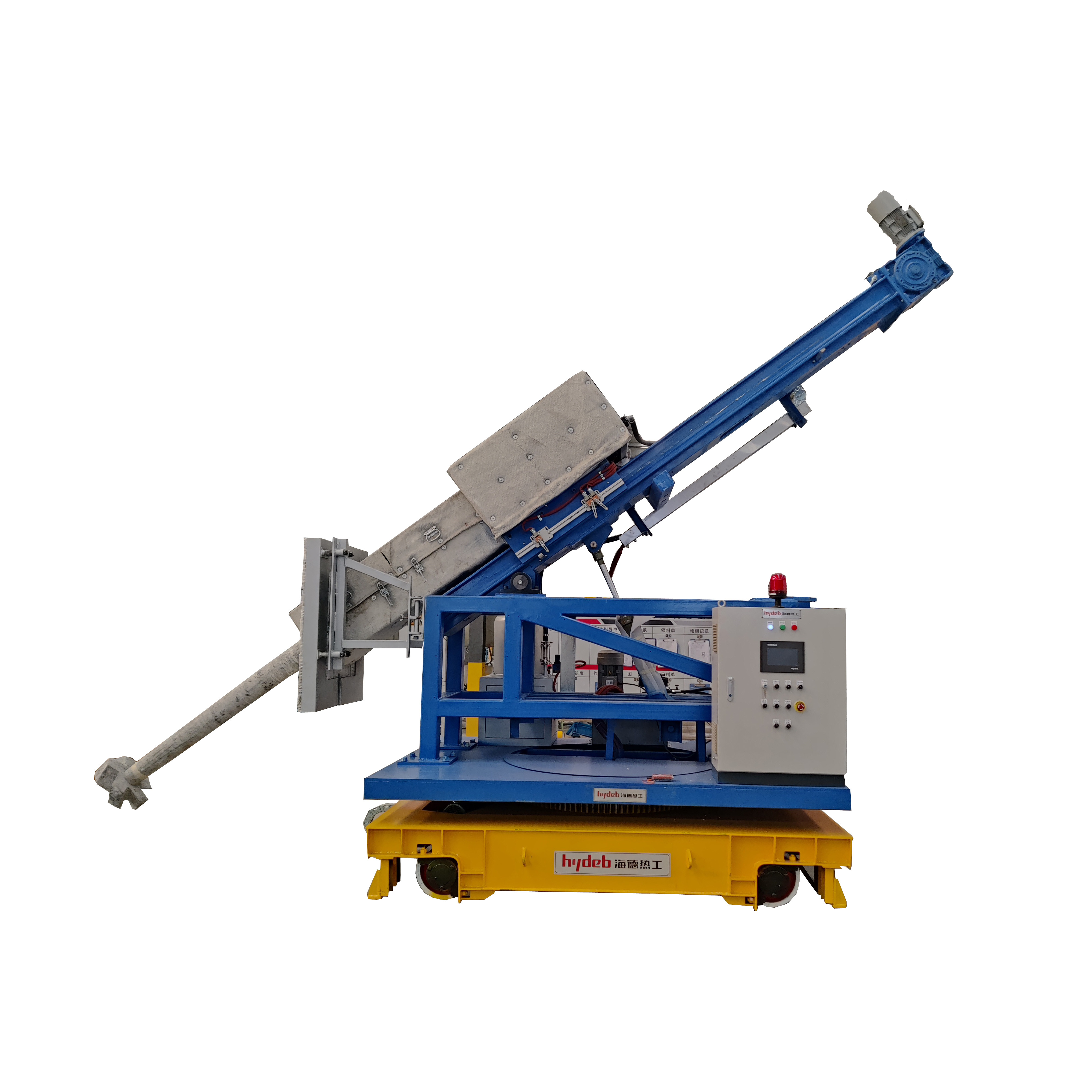 Desgasificación de aluminio fundida y sistema de fundición al lado de ...