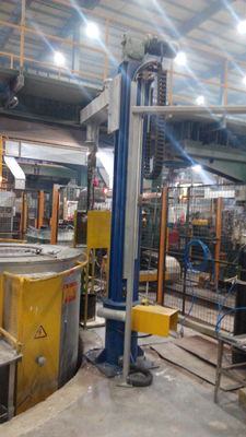 Máquina de desgasificación de aluminio de 380V 50Hz con vida útil de revestimiento de lavado duradero de 18 meses y refinación de nitrógeno o argón de alta pureza