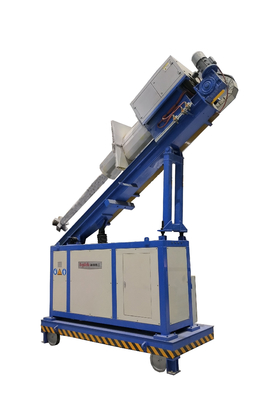 Inyector rotatorio de material para tanque de agente refinador 316L con inyección de flujo y cantidad de pulverización de polvo 0～2kg/min y potencia total del equipo ≤20kW