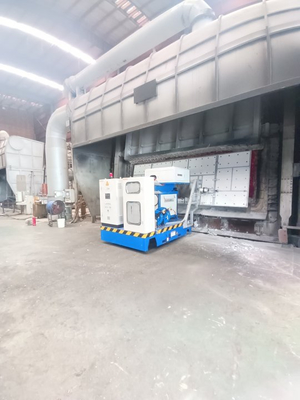 Máquina de desgasificación de aluminio con rotor de grafito para alta capacidad de calentamiento de fusión ≥ 20 °C/h y funcionamiento