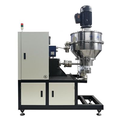 Inyector rotativo de flujo controlado por PLC para granularidad de flujo ≤5mm y material de grafito