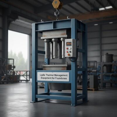 Precalentamiento de cuencas Potencia de calefacción 48 KW Precalentador de cuencas para transferencia de cuencas Equipo de gestión térmica de cuencas para fundiciones